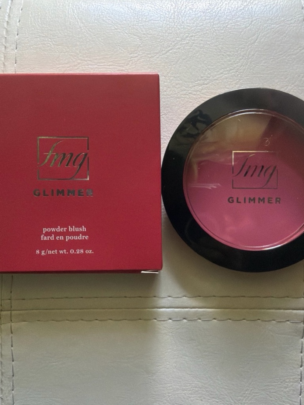 Avon Glimmer Powder Blush - Bright Pink